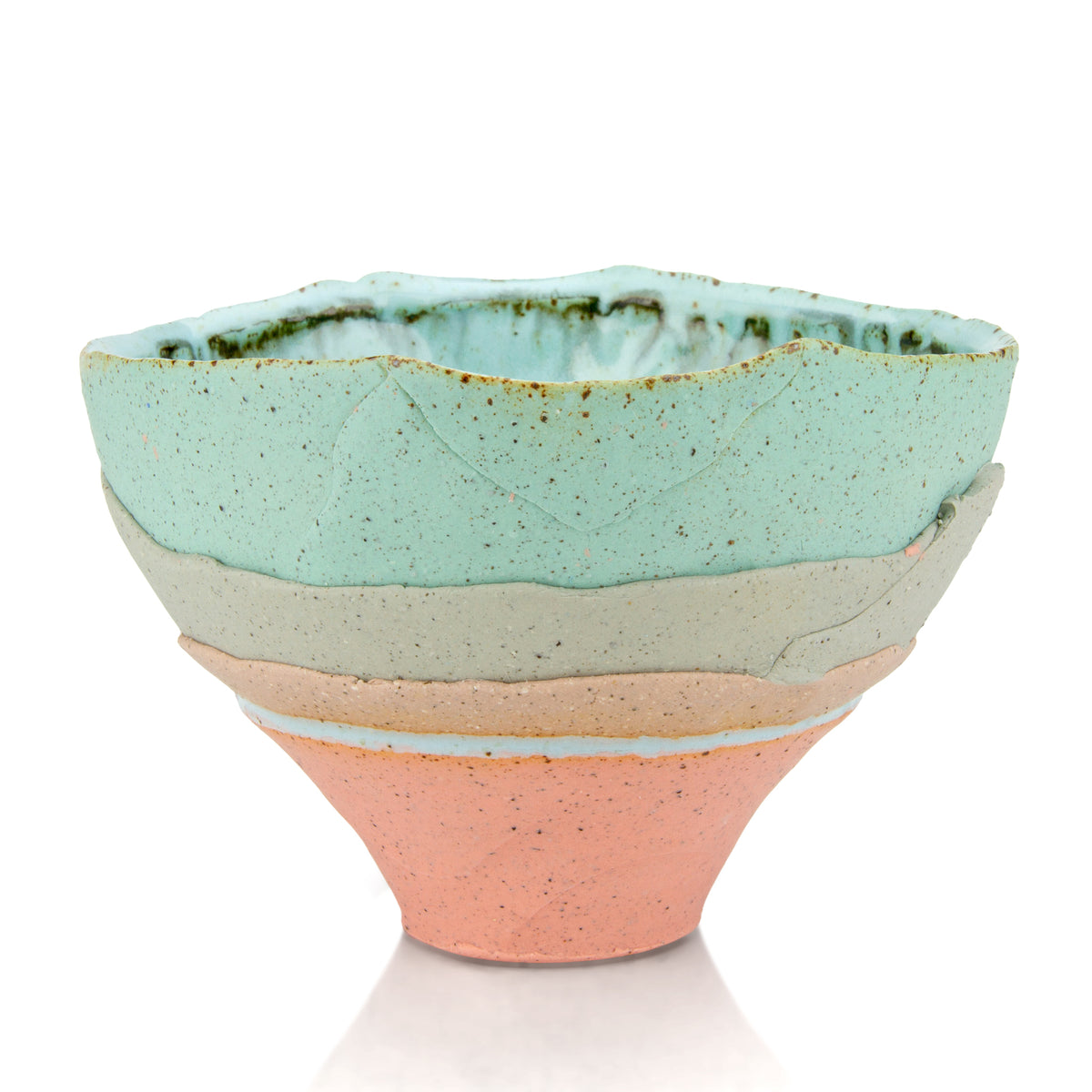 Bermuda Beach Ombre' Med Bowl 1 (Made-to-Order)