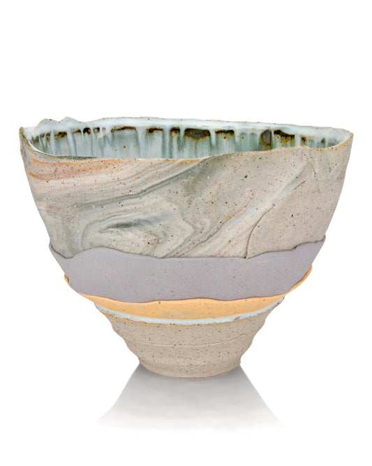 Granite Nectar Ombre' Lrg Bowl