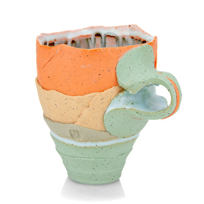 Saffron Sea Ombre' Lrg Mug