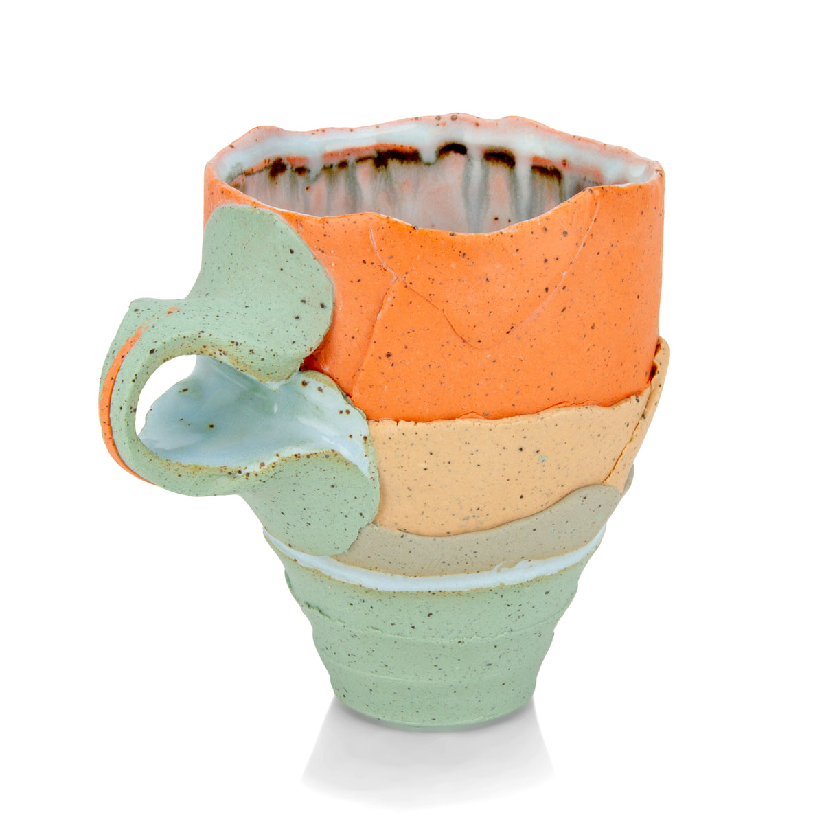 Saffron Sea Ombre' Lrg Mug
