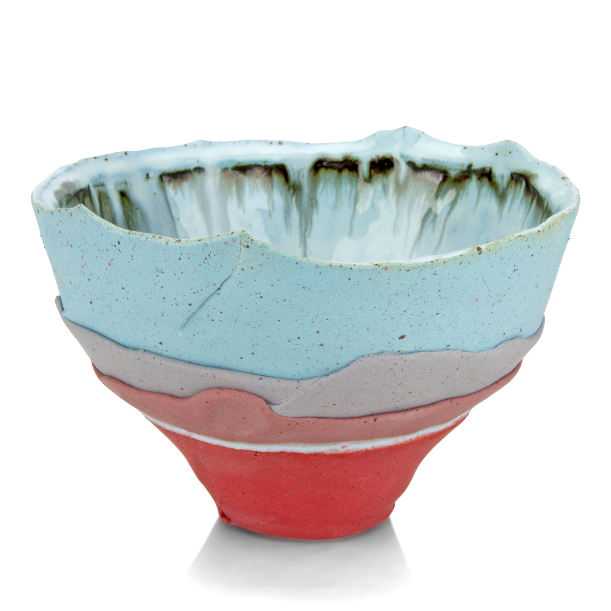 Ruby Skies Ombre' Med Bowl
